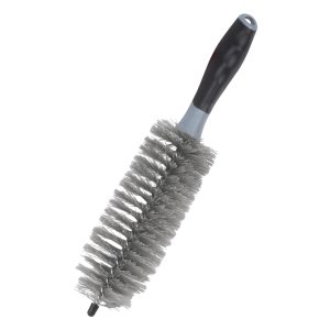 Wheel rim cleaning brush for wheel hubcaps detailing narrow 32.5 cm AMIO-04023