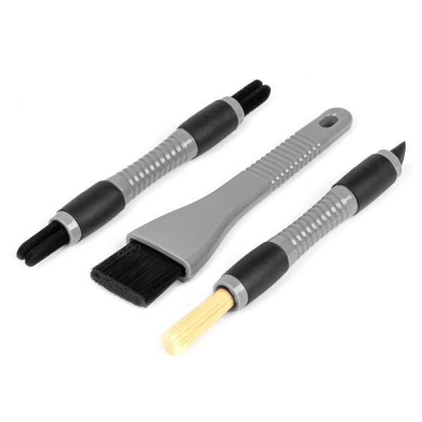 Car Detailing Interior Brush Set 3pcs AMIO-04033