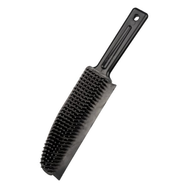 Upholstery brush with squeegee 25cm AMIO-04034