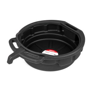 Oil drain pan with funnel 10L