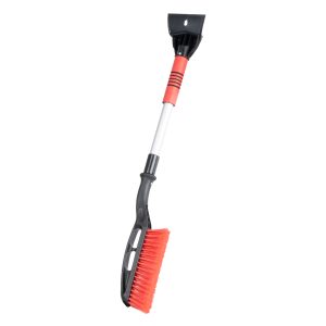 Telescopic snow brush with ice scarper 75cm-94cm