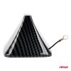 Shark fin car antenna carbon AMIO-04156