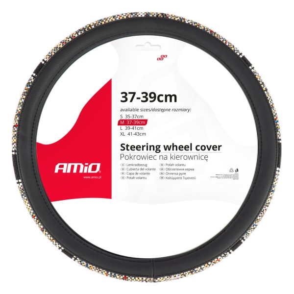 Steering wheel cover SWC-59-M (37-39cm