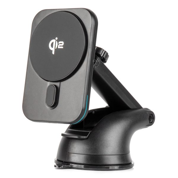 Fast Magnetic Wireless Window Dashboard Car Charger Qi2 15W AMIO-04181