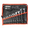 Open end spanners set 6-22 mm 12 pcs. AMIO-04194