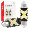 LED CANBUS bulbs 12SMD Festoon C5W 2016 41mm White 12/24V AMIO-04238