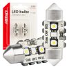 LED CANBUS bulbs 12SMD Festoon C5W 3838 31mm White 12/24V AMIO-04247