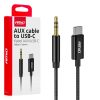 Cable USB-C TO TYPE AUX Mini Jack 3.5mm 1m AMIO-04294