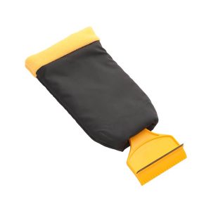 Ice scraper with glove