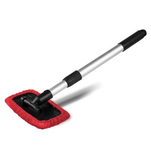 Microfiber glass cleaning device telescopic ALU 38-52cm