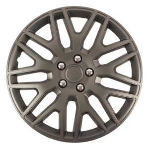 Wheel Cover DAKAR NC 15" GRAPHITE with chrome nuts