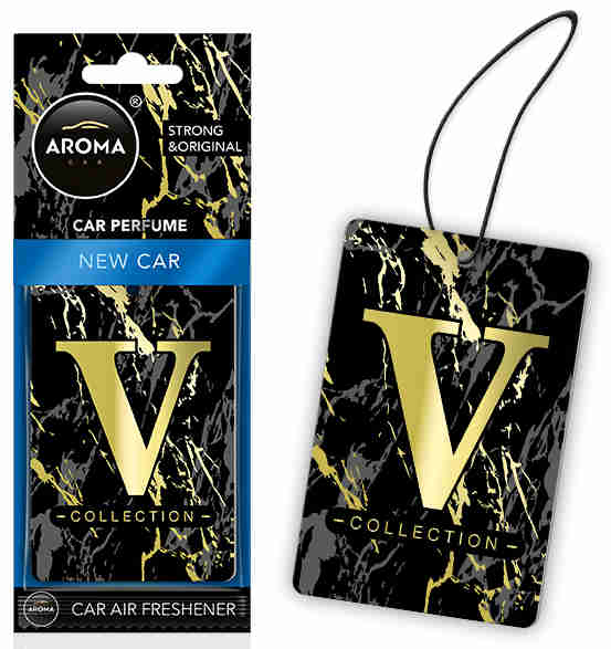 Car air freshener AROMA CEL. V-COLLECTION New Car