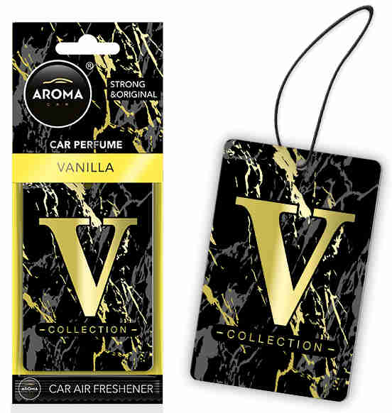 Car air freshener AROMA CEL. V-COLLECTION Vanilla