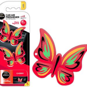 Car air freshener AROMA FANCY SHAPES BUTTERFLY Cherry