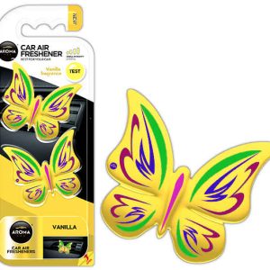 Car air freshener AROMA FANCY SHAPES BUTTERFLY Vanilla