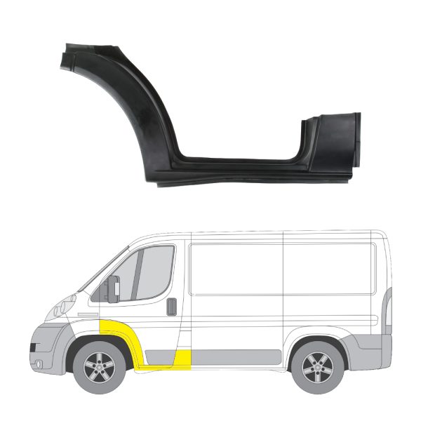 Helmapelti vasen Ford Tourneo/Transit 2000-2014