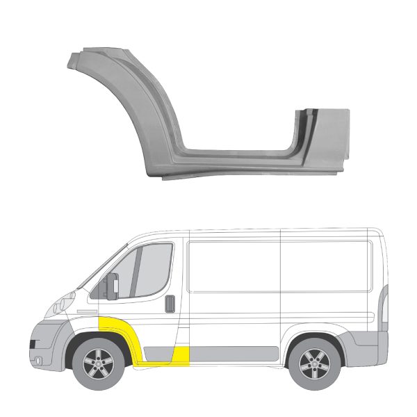 Helmapelti vasen Ford Tourneo/Transit 2000-2014