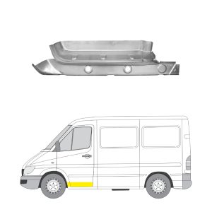 Pohjapelti vasen MB Sprinter/VW LT 1995-2006