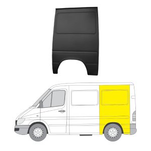 Takalokasuoja vasen MB Sprinter/VW LT 1995-2006