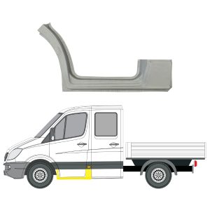 Helmapelti vasen MB Sprinter/VW Crafter Lava/Alusta