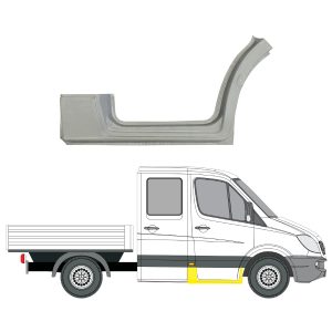 Helmapelti oikea MB Sprinter/VW Crafter Lava/Alusta