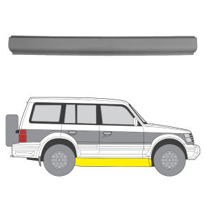 Helman korjauspelti vasen=oikea Mitsubishi Pajero I