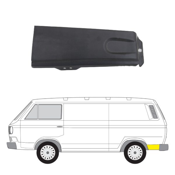 Takalokasuojan kaari vasen Volkswagen Transporter 1979-1992