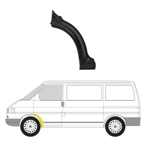 Etulokasuojan kaari vasen VW Transporter T4 1990-2003