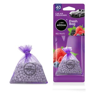 Car air freshener AROMA FRESH BAG Red Fruits - NEW - ceramic