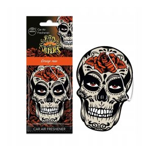 Car air freshener AROMA CAR MUERTOS Skull Orange Man Island Driftwood