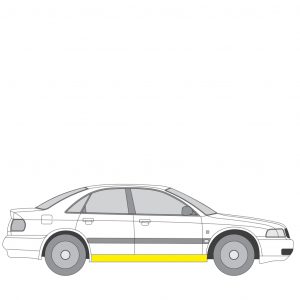 Helmapelti oikea Audi A4 B5/A4 B5 Avant 1994-2001