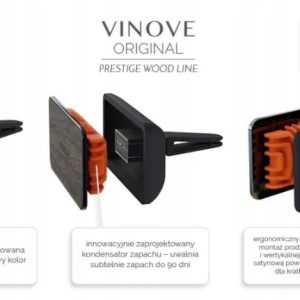 Car air freshener VINOVE CLASSIC LEATHER LINE MILANO