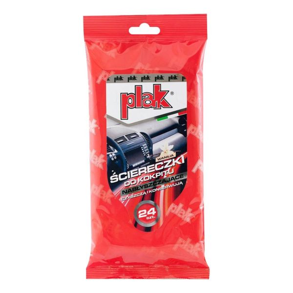 Cockpit wipes 24 pcs- vanilla