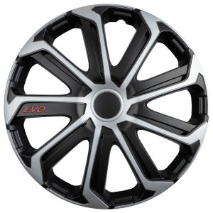 Wheel Cover EVO black&silver 14"