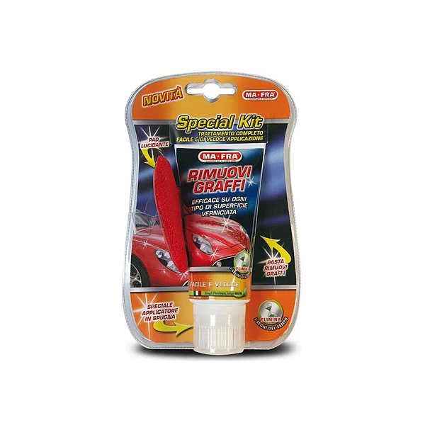 Detergente graffi maniglia e micrograffi portiera auto 100 ml MA-FRA  RIMUOVI GRAFFI KIT