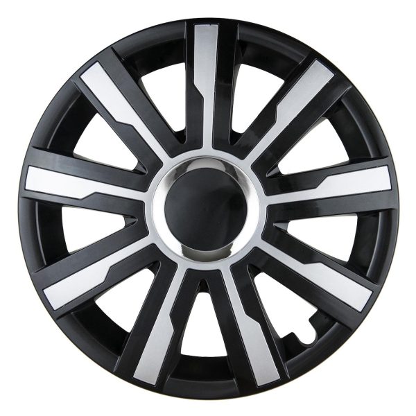 Hubcap MIRAGE 15" black&silver