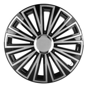 Hubcap SUNSET 15" black&silver