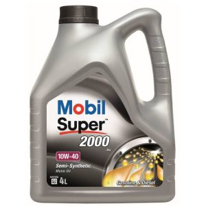 Mobil Moottoriöljy Super 2000 X1 10W-40 4L