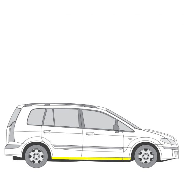 Helmapelti oikea Mazda Premacy (CP) 1999-2005