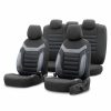 Car seat covers set OTOM INDIVIDUAL 203 BLACK/BLUE 3-ZIP