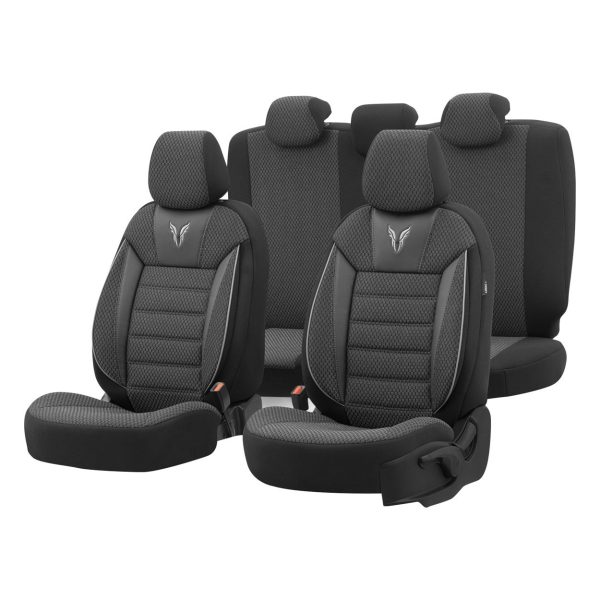 Car seat covers set OTOM TORO 902 BLACK/SMOKED NZ