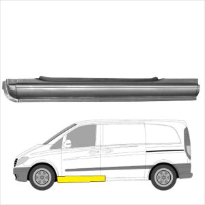 Etuoven helmapelti vasen MB Viano/Vito (W639) 2003-2014