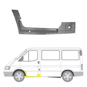 Etuoven pohjapelti vasen Ford Transit 1991-2000