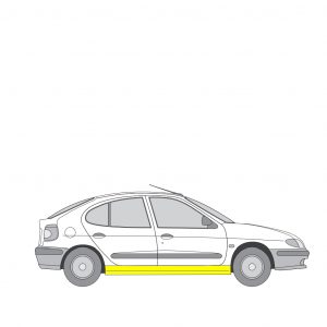 Helmapelti oikea Renault Megane/Megane Scenic 1995-2003