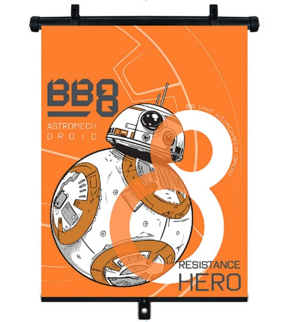 Roller sunshade 1 pc. 36*45 cm. Star Wars