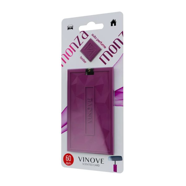 Car air freshener VINOVE SCENTED CARD MONZA