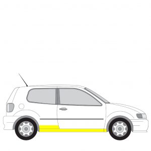 Helmapelti oikea VW Polo (6N1/6N2) 1994-2001 (3 ovisiin)