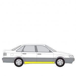 Helmapelti oikea VW Passat B4 Sedan 10/1993-10/1996