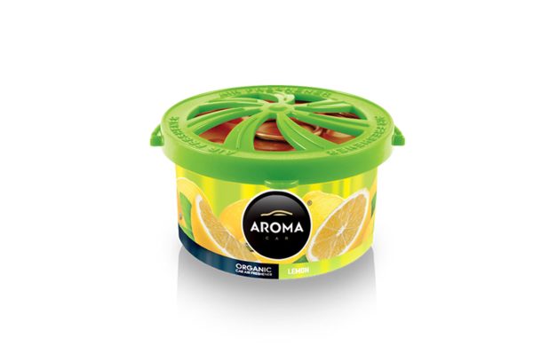 Car air freshener AROMA ORGANIC Lemon