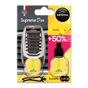 Car air freshener AROMA SUPREME DUO VANILIA